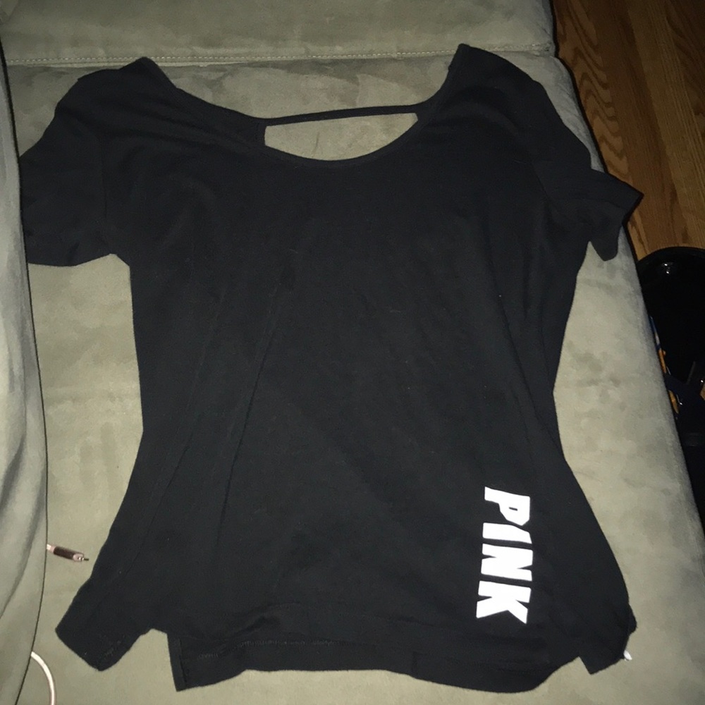 Open back tee